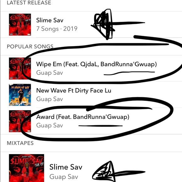 Free mixtape Download on Spinrilla “SlimeSav” - Picture 2 of 8